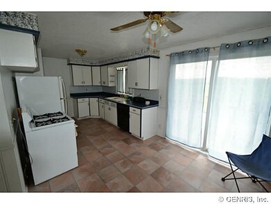 Kitchen. Kitchen with new laminate floor.