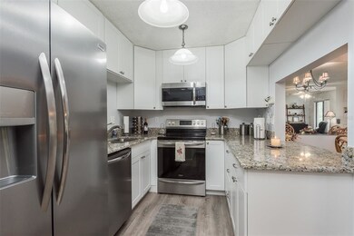 In the kitchen you can still see out is happening 