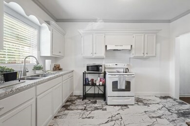Updated kitchen with plenty of storage space