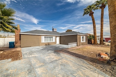 Ranch-style home featuring a patio area, fence, co