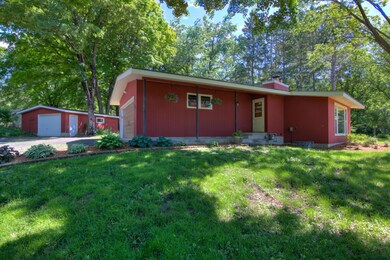 2 Car attached garage with another 1.5 storage garage