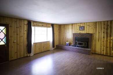 living room in main house