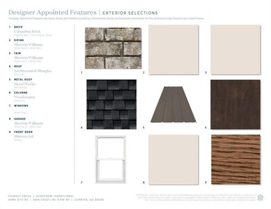 Exterior selections