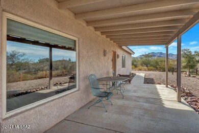 Formal front entry Picture window