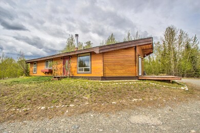 Southern side of home