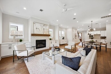 Living area highlighted with natural light from al
