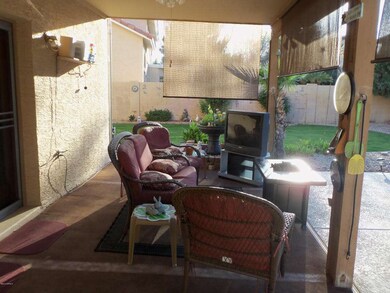 rear patio