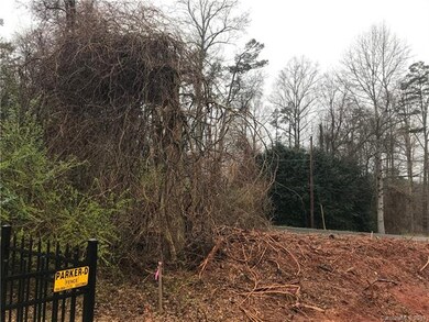 From front side of lot looking towards the street.