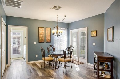 Kitchen Nook and French Doors to Lanai