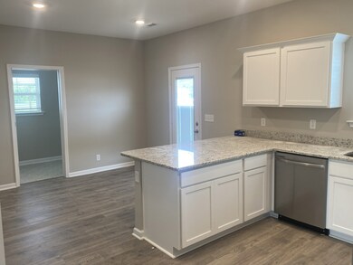 breakfast area with eat on breakfast bar !