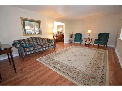 Living Room. The spacious floor plan of the 19  x 