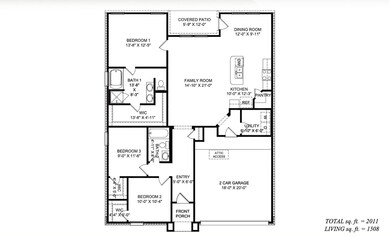Floor Plan PF Ashland D