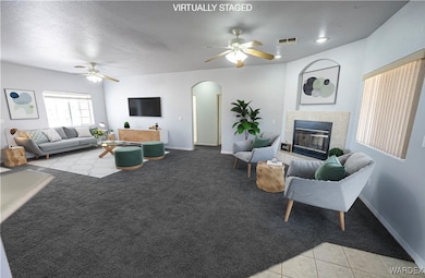Virtually staged living room looks amazing