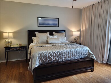 Another picture of the master bedroom.