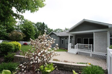 Rear of home