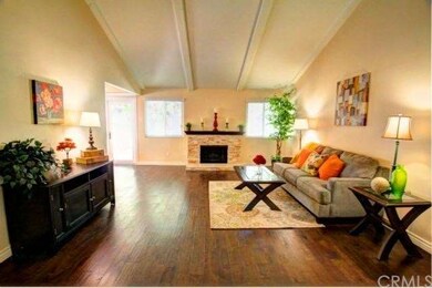 Living Room with Fireplace
