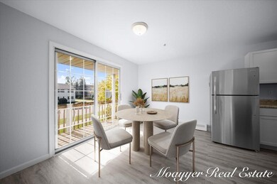 Spacious dining area