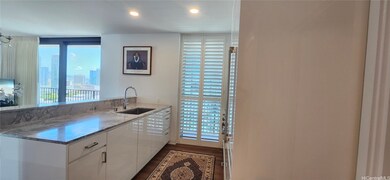 Kitchen with soft closing cabinetry