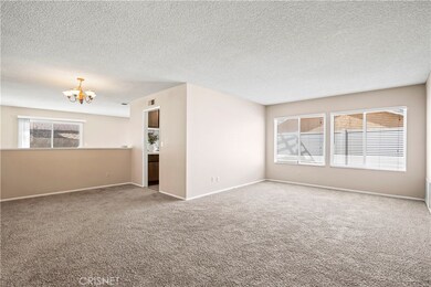 Living room & dining area