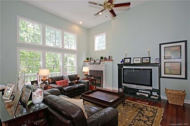 Hardwoods & Fireplace in Two Story Great Room