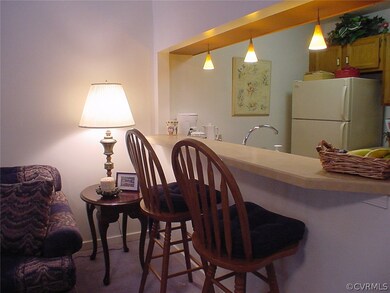 Breakfast bar in great room.