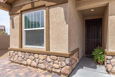 Nice stone on front