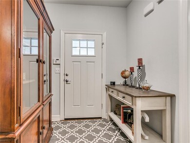 Welcoming entry