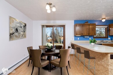Dining Area & Breakfast Bar - Staged
