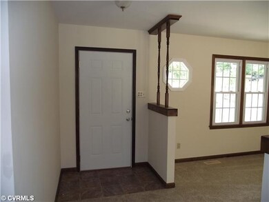 Foyer - New Flooring, Fresh paint