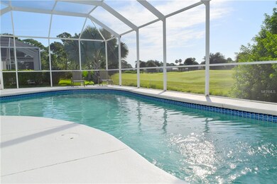 Solar heated pool