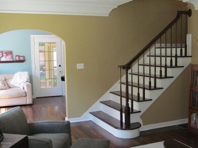 Stairway from living room