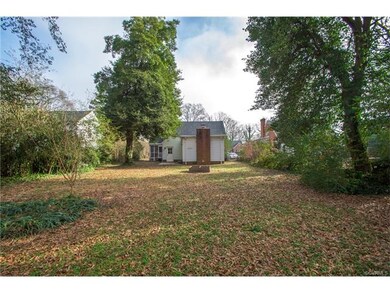 Large backyard
