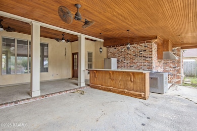 Large Covered Porch
