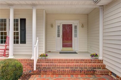 Step right up to this inviting front door.