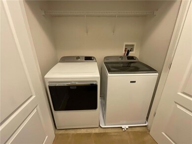 Laundry area with independent washer and dryer