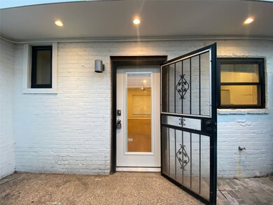 Screened storm door for those days when you want to keep your front door open to enjoy the weather. 
