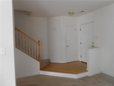 Foryer with Hardwood entryway