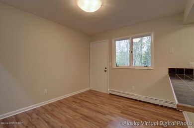 Dining area with deck access