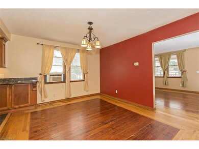 Warm and inviting Dining Room.