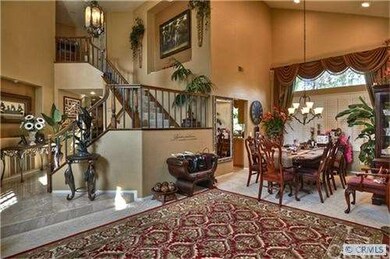 Living room and staircase view