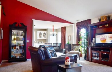 A view of the Great Room from the Master Bedroom
