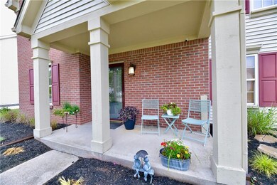 Front porch with room for seating and decorating