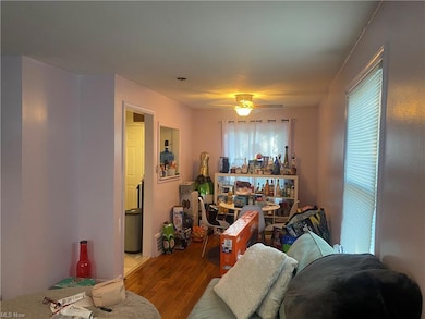 View into Dining Room. Kitchen on Left.