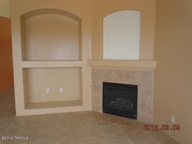 Great room with fireplace