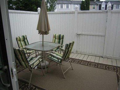 Patio/Deck. private back patio