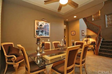 Formal Dining Room with Coffered Ceiling