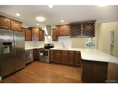 Stunning new kitchen with stainless steel applianc