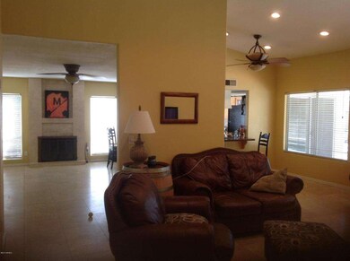 living and family room area