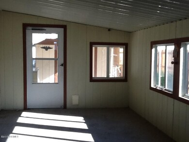 Enclosed room off utility room