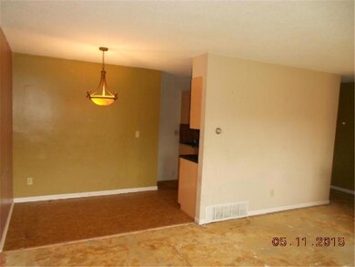 Dining area and kitchen view